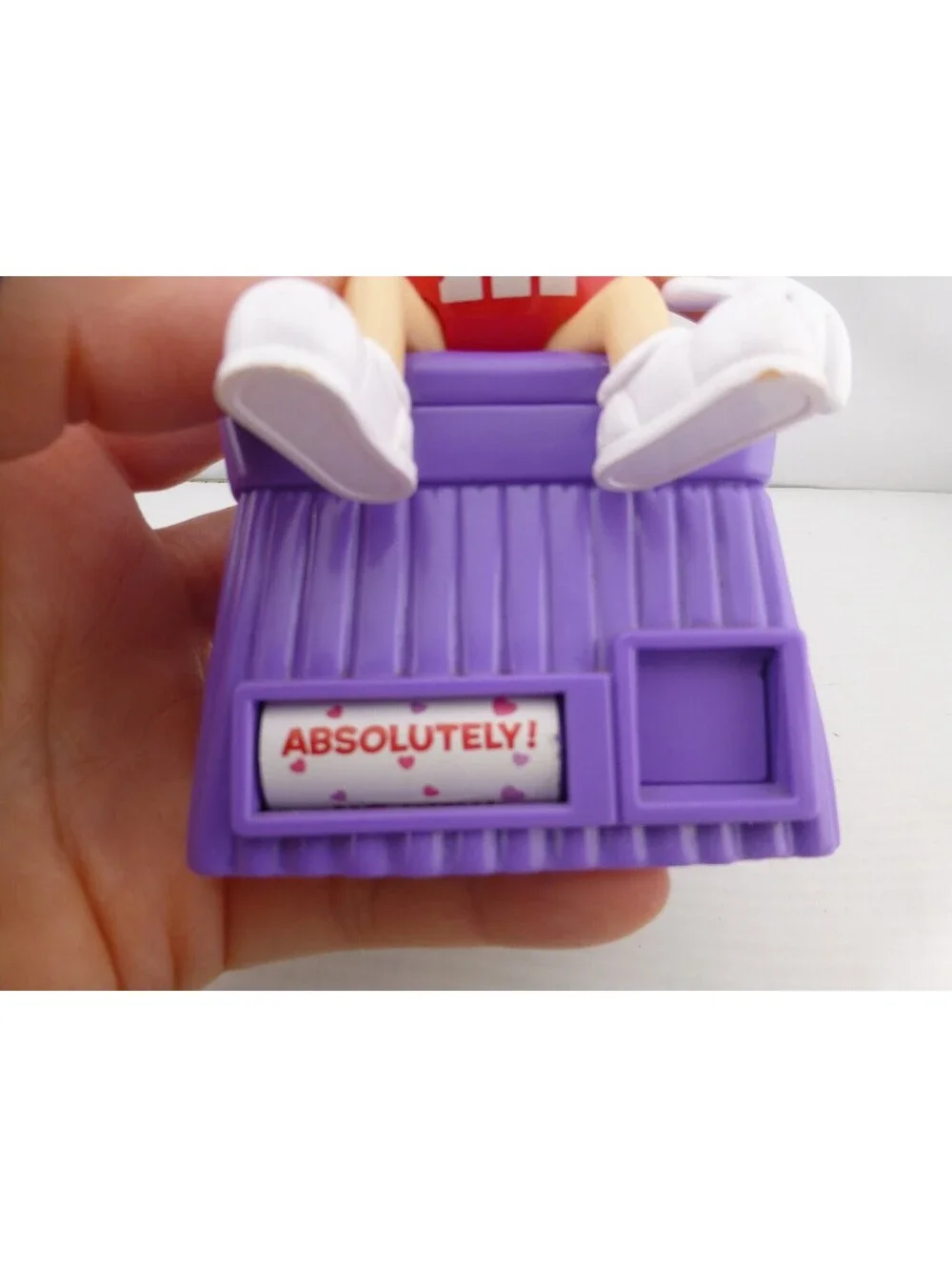 M&M's Red Character Magic 8 Ball Style Candy Dispenser 